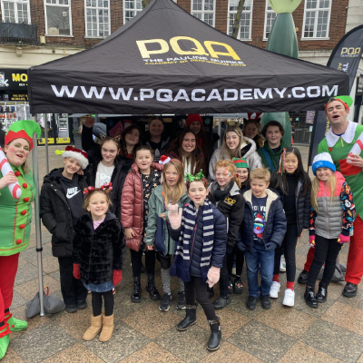 PQA Warrington Sing at Christmas Markets